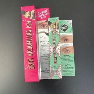 eyebrow pen and eyebrow primer